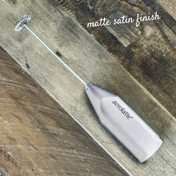 Matte Satin Electric Whisk by Aerolatte