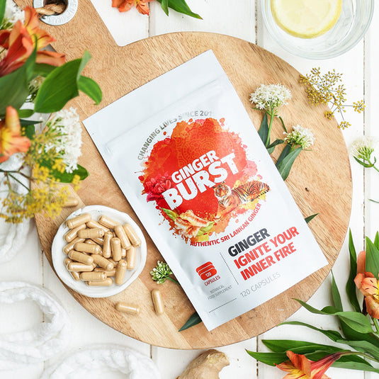 Ginger by Organic Burst® - Capsules & Powder